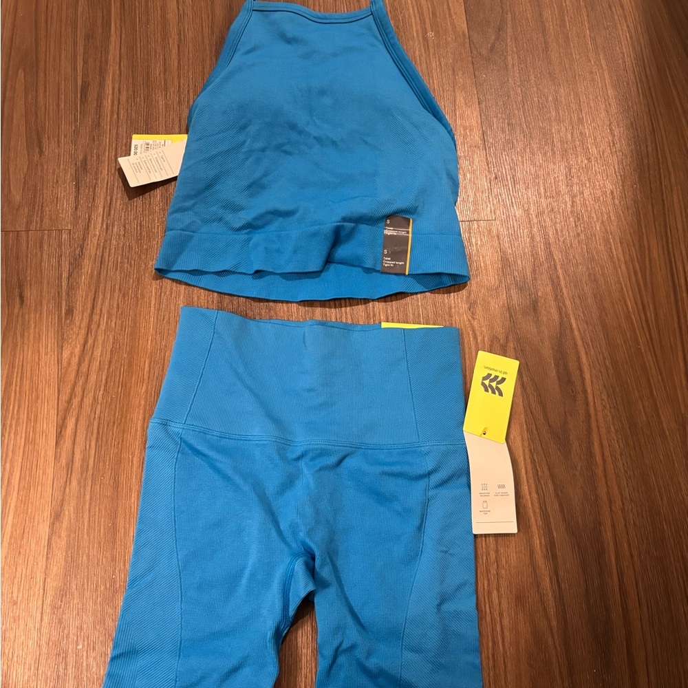 All in Motion Blue Activewear Set